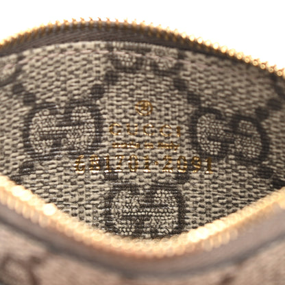 Gucci X BALENCIAGA GG Supreme Monogram Zip Card Case Beige Ebony 6 of 7