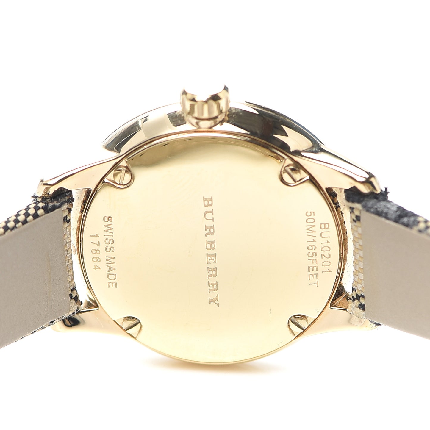 Stainless Steel Calfskin 26mm Classic Quartz Watch Champagne BU10201
