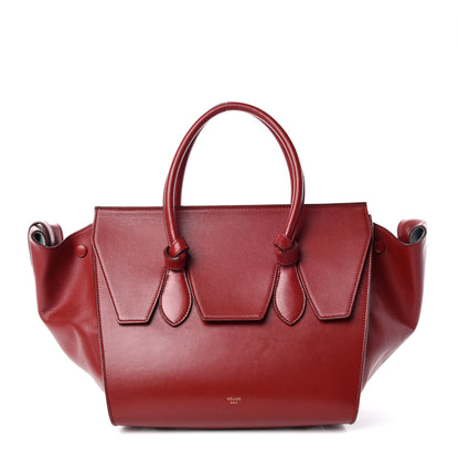 Celine Palmelato Calfskin Mini Tie Knot Tote Red 1 of 11