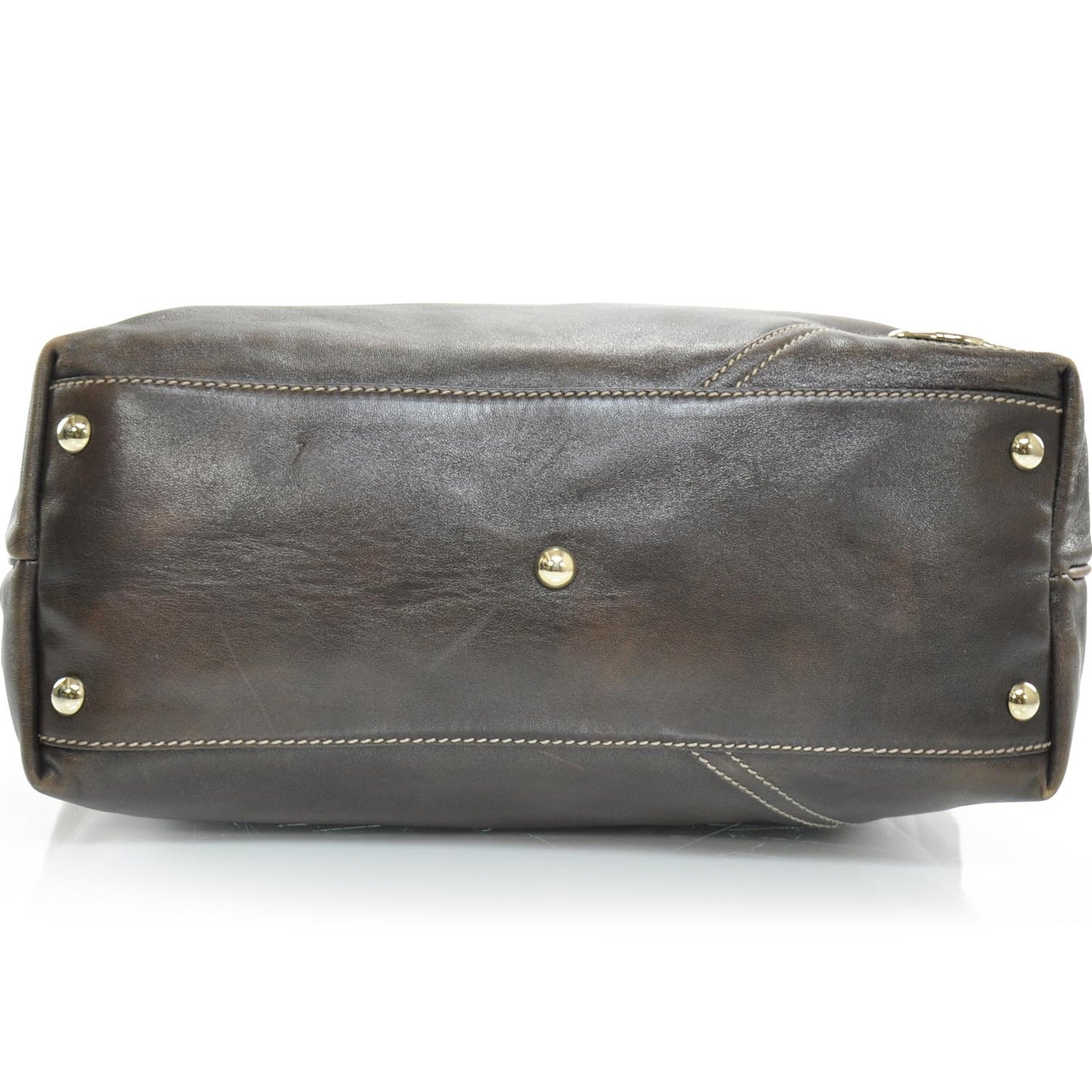 Leather New Britt Tote Brown