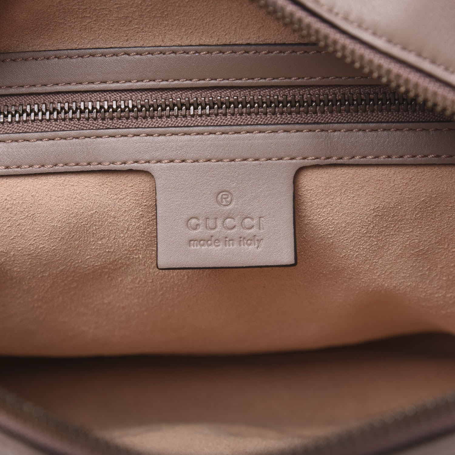 Gucci Calfskin Matelasse Medium GG Marmont Chain Shoulder Bag Porcelain Rose 5 of 11