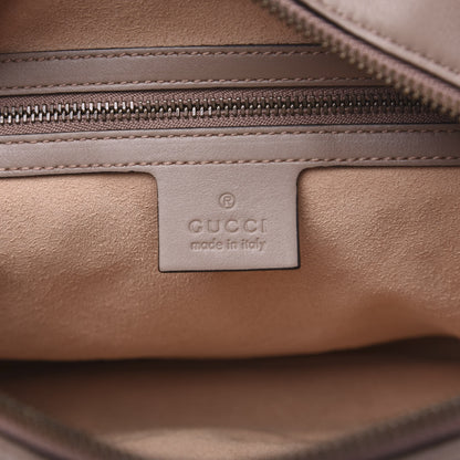 Gucci Calfskin Matelasse Medium GG Marmont Chain Shoulder Bag Porcelain Rose 5 of 11