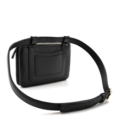 Chanel Lambskin CC Mania Waist Belt Bag Black 2 of 10