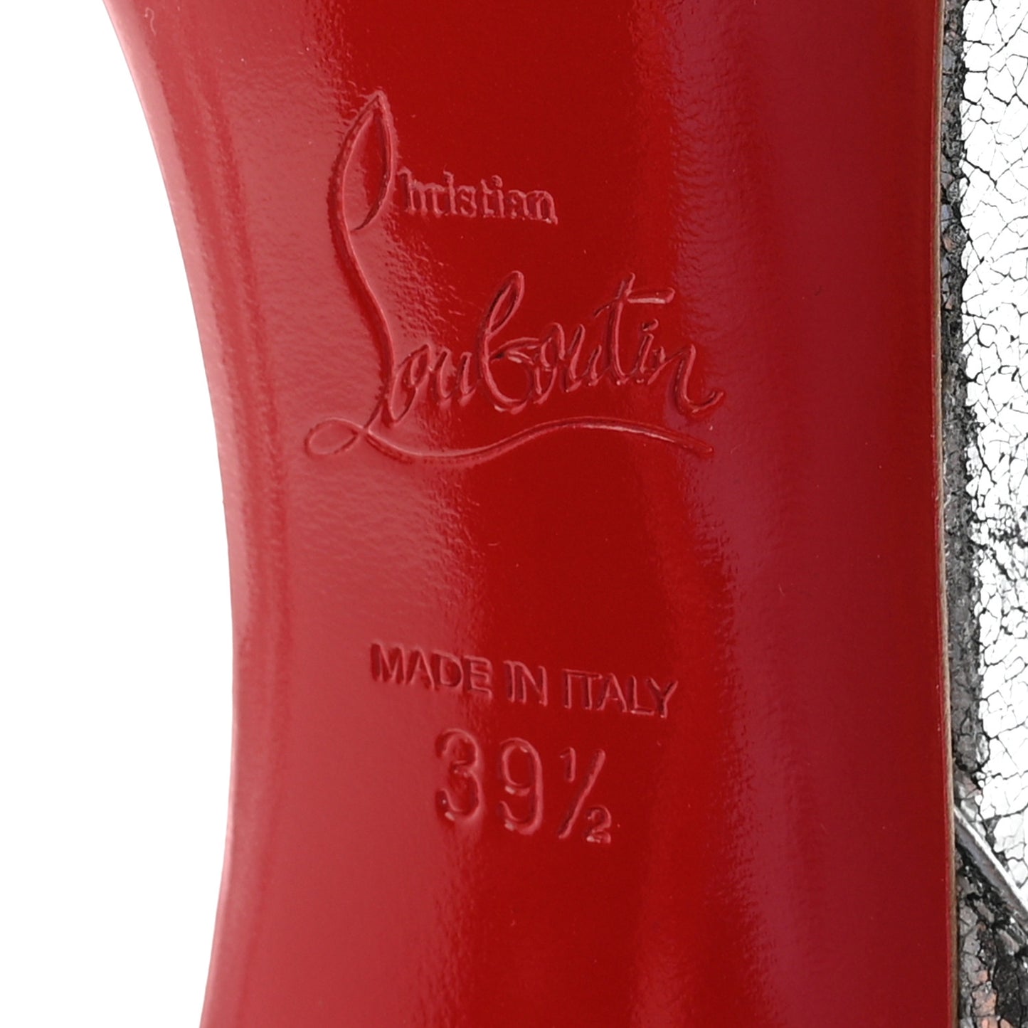Laminato Manoir PVC Rosalie 100 Sandals 39.5 Silver