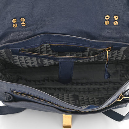 Proenza Schouler Lambskin Medium PS1 Satchel Midnight 7 of 21