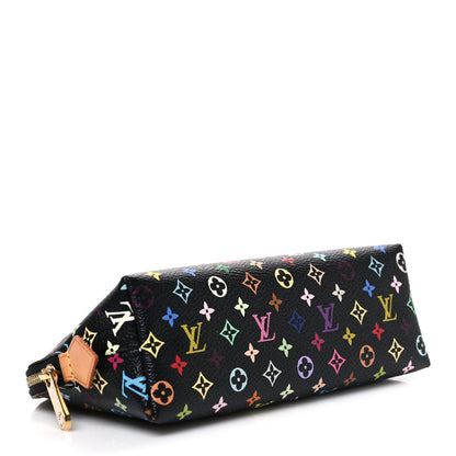 Louis Vuitton Monogram Multicolor Cosmetic Pouch Black Grenade 4 of 6