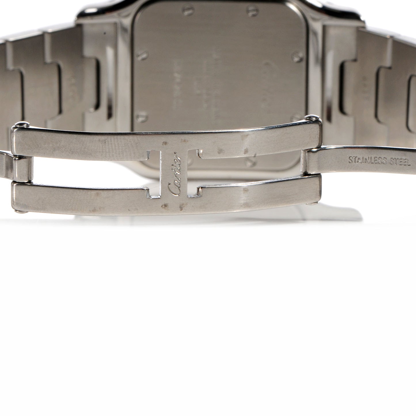 Stainless Steel 29mm Santos De Galbee Quartz Watch