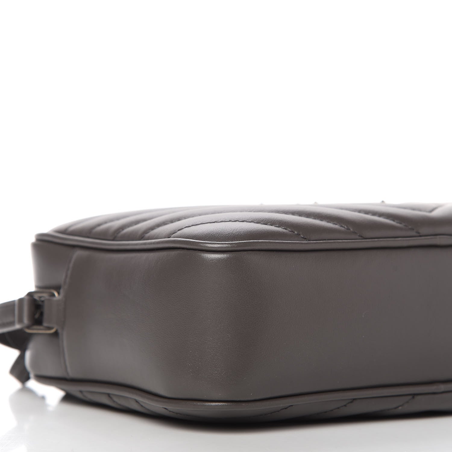 Saint Laurent Calfskin Matelasse Monogram Lou Camera Bag Asphalt 6 of 11
