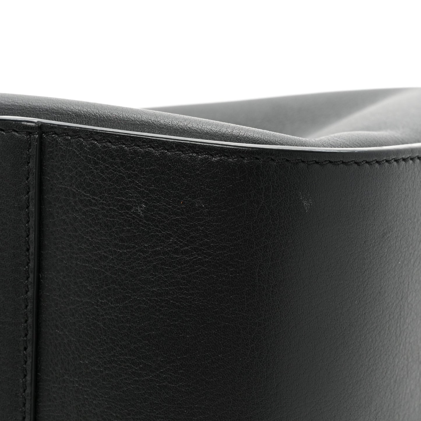 Calfskin Small Hammock Shoulder Bag Black