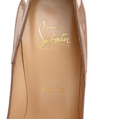 Christian Louboutin Patent So Kate 120 Pumps 37.5 Nude 7 of 9