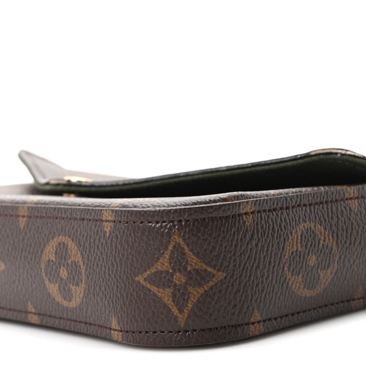 Louis Vuitton Monogram Felicie Strap & Go Kaki 8 of 9