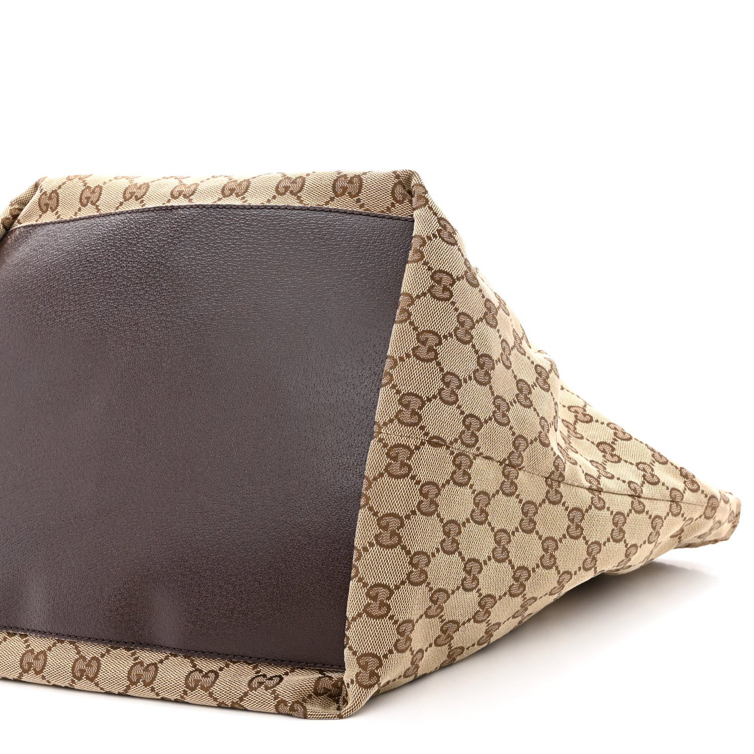 Gucci GG Monogram Large Web Handle Bucket Tote 10 of 16