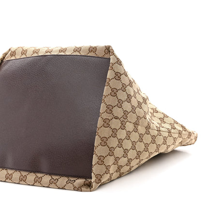 Gucci GG Monogram Large Web Handle Bucket Tote 10 of 16
