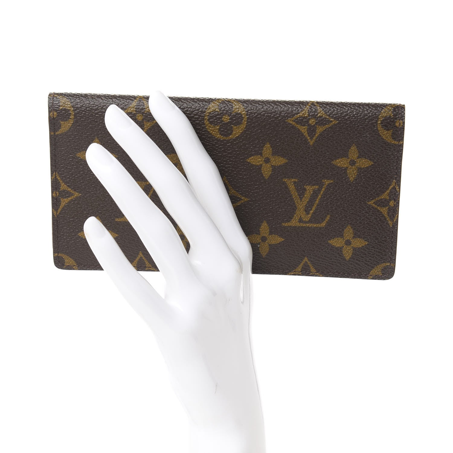 Louis Vuitton Monogram Checkbook Holder Wallet 2 of 6