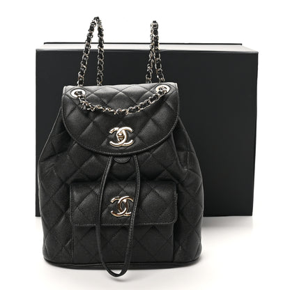 Chanel Caviar Quilted Backpack Bag Black 11 of 11