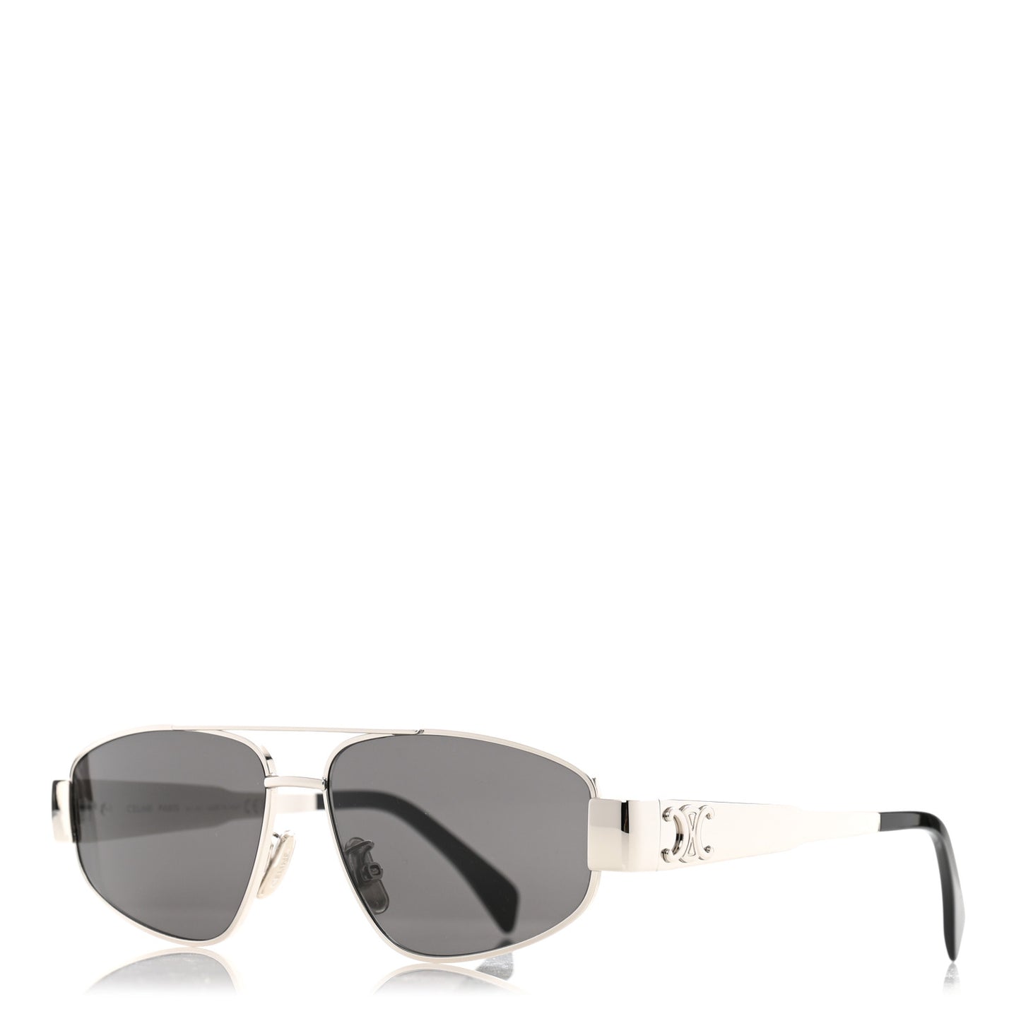 Metal Triomphe 03 Sunglasses CL40281U Silver Smoke