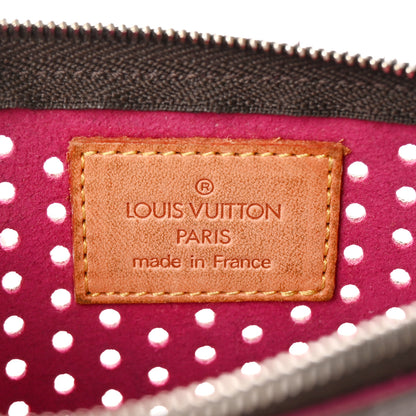 Louis Vuitton Monogram Perforated Pochette Plat Fuchsia 6 of 6