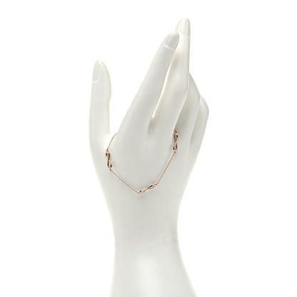 Tiffany 18K Rose Gold Infinity Endless Bracelet 3 of 12