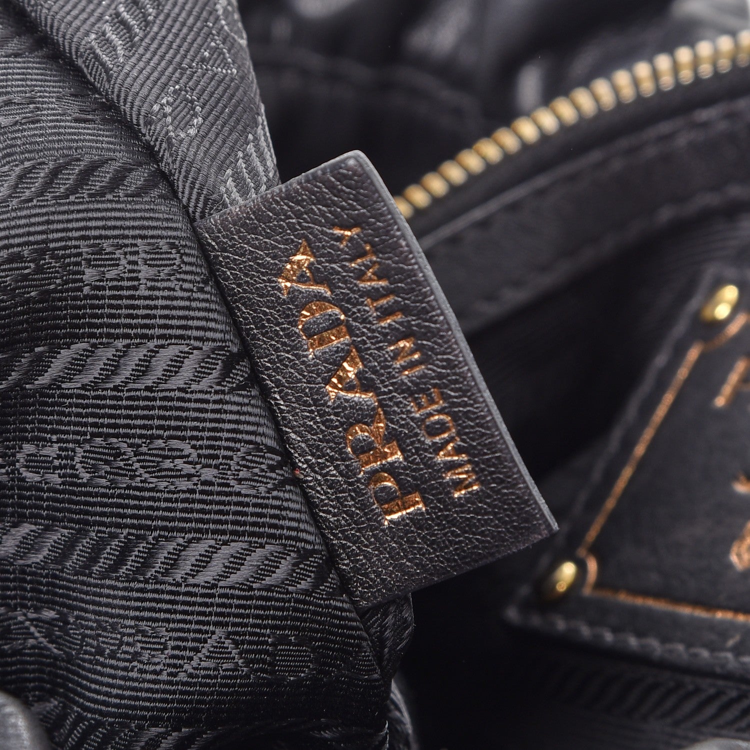 Prada Soft Calf Tote Nero Black 7 of 12