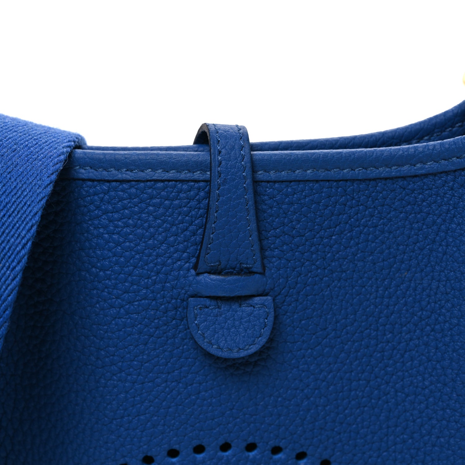 Hermes Taurillon Maurice Evelyne TPM Bleu France 8 of 10
