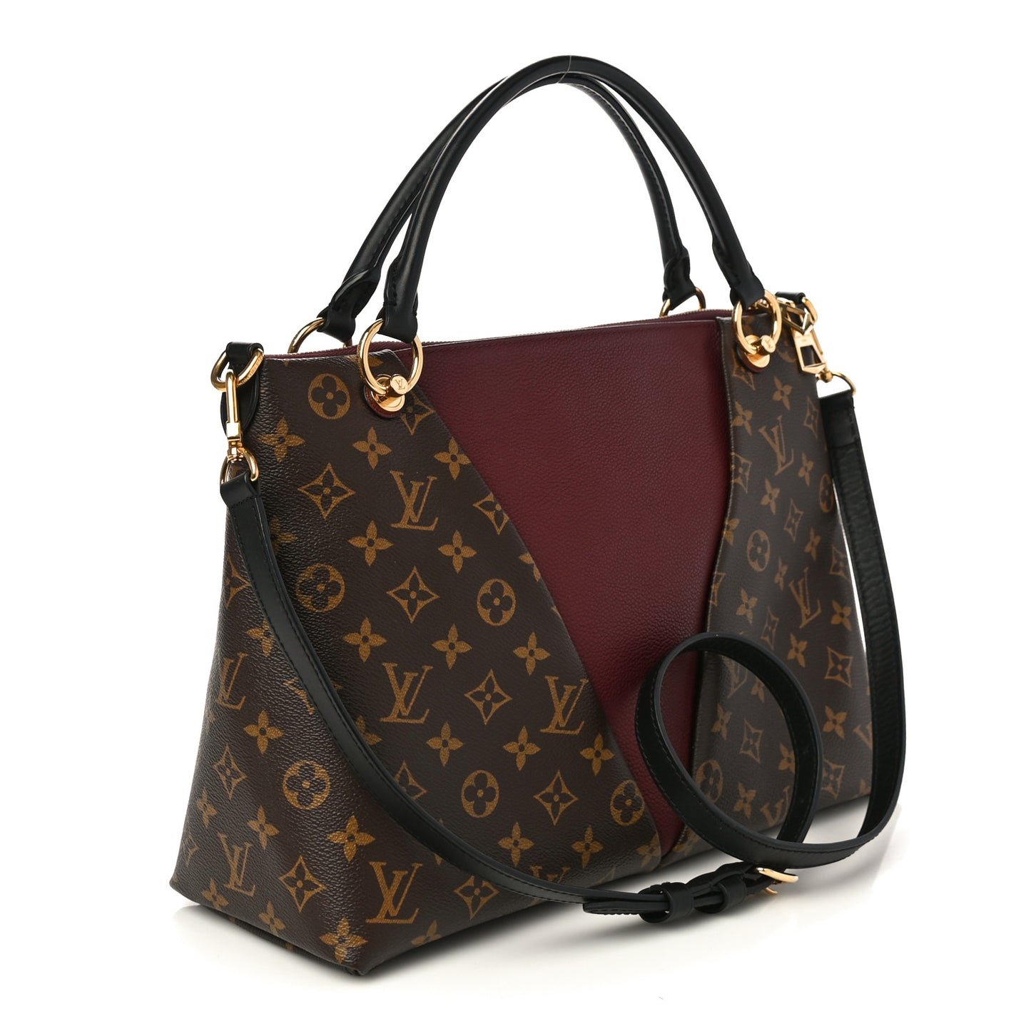 Monogram V Tote MM Bordeaux