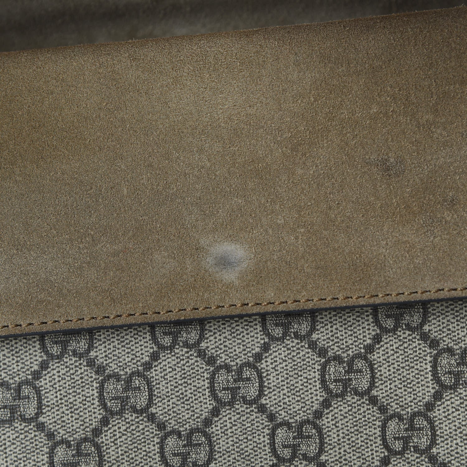 Gucci GG Supreme Monogram Small Dionysus Shoulder Bag Taupe 12 of 12