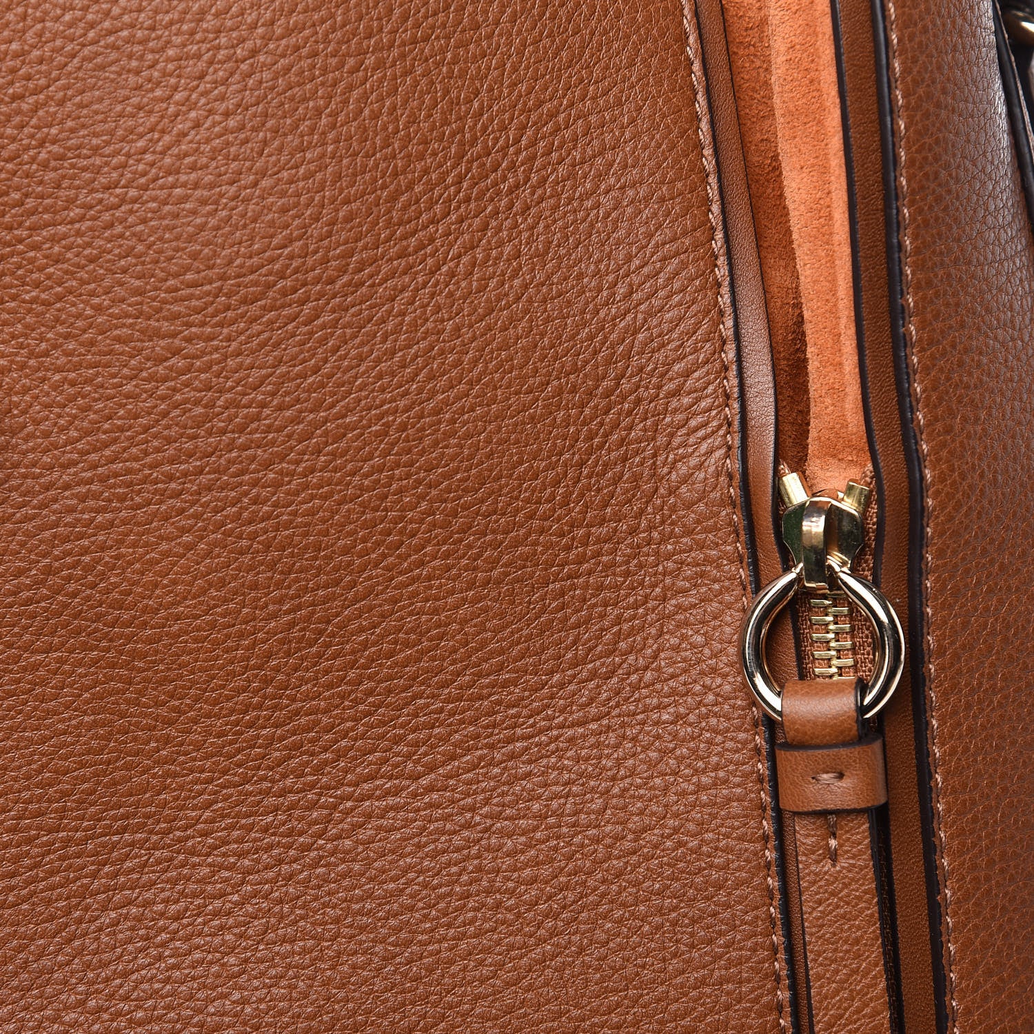 Chloe Calfskin Medium Faye Day Shoulder Bag Tan 9 of 11