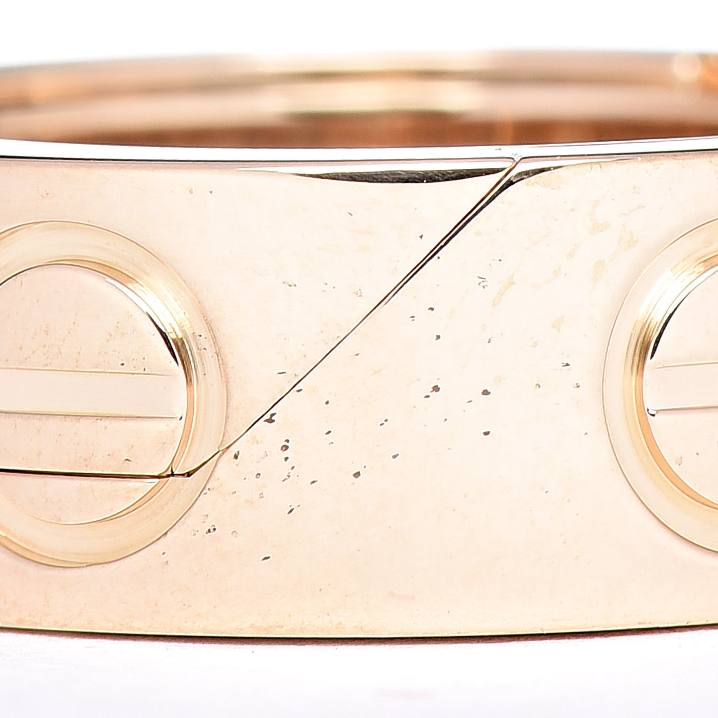 18K Yellow Gold 7mm Astro LOVE Ring 50 5.25