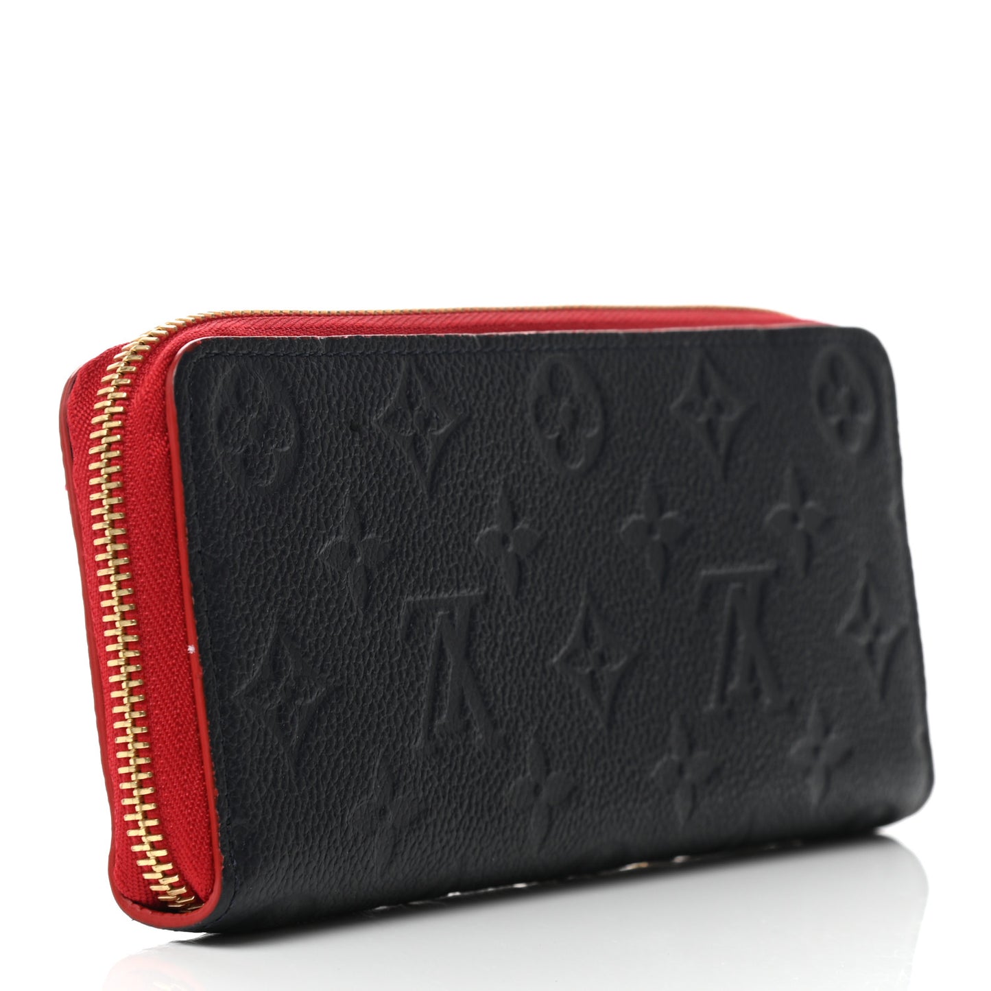 Empreinte Blooming Flowers Clemence Wallet Marine Rouge