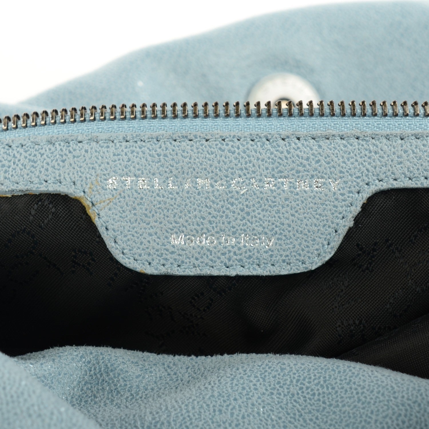 Stella McCartney Shaggy Deer Small Falabella Tote Ice Blue 7 of 9