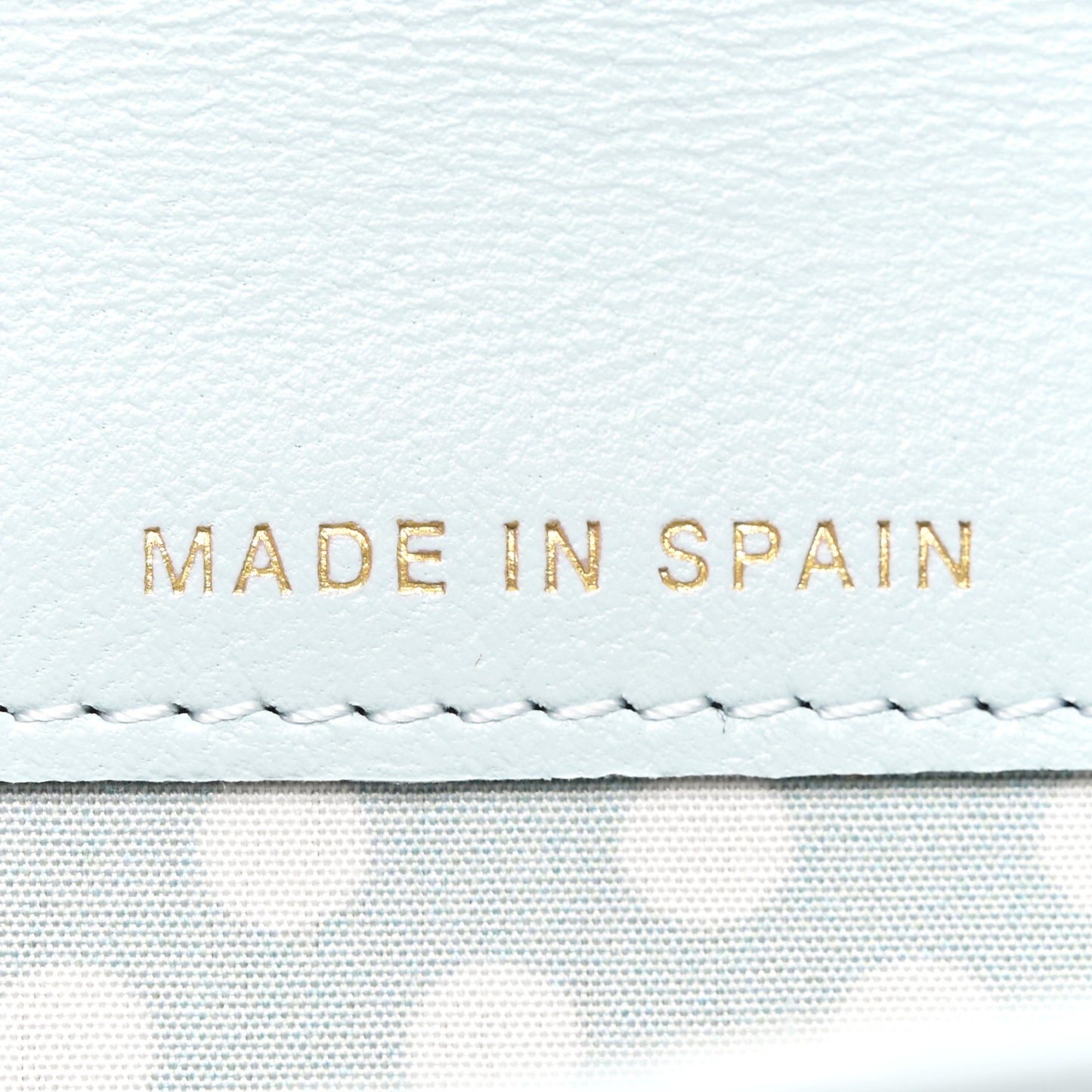 Lambskin Quilted Pearl CC Chanel Flap Card Holder Light Blue