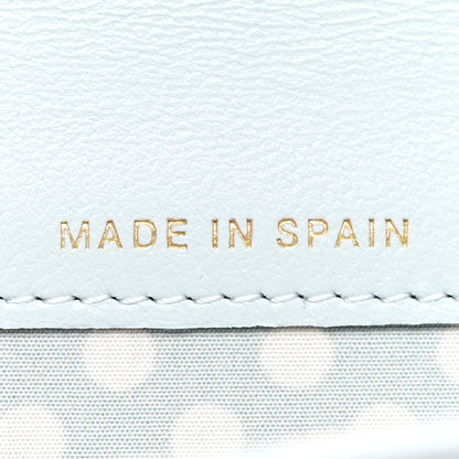 Chanel Lambskin Quilted Pearl CC Chanel Flap Card Holder Light Blue 7 of 9