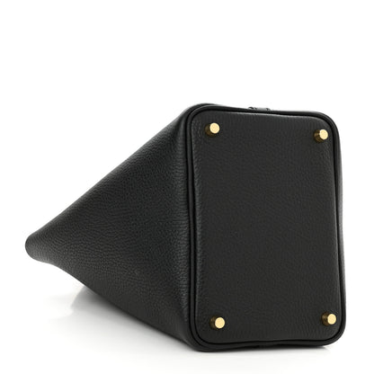 Hermes Taurillon Clemence Picotin Lock 18 PM Black 4 of 11