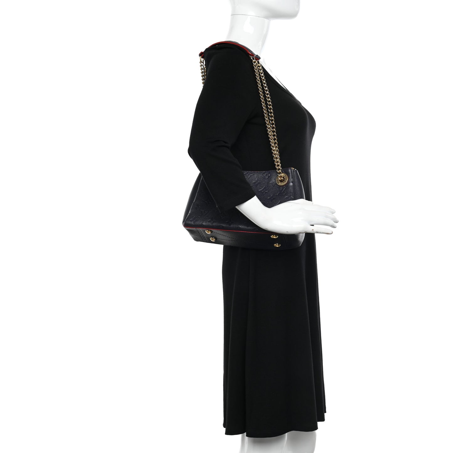 Empreinte Surene BB Marine Rouge