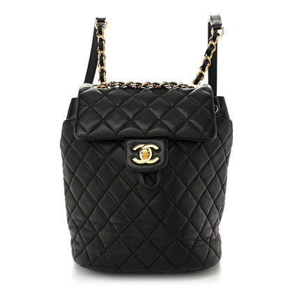 Chanel Lambskin Quilted Mini Urban Spirit Backpack Black 1 of 11