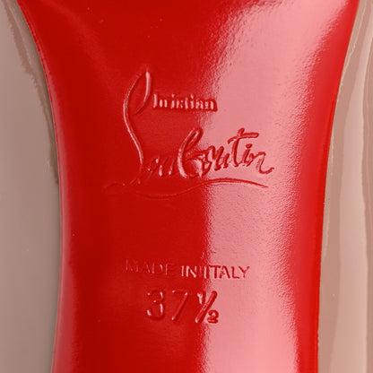 Christian Louboutin Patent Miss Z 80 Pumps 37.5 Vintage Rose 8 of 8