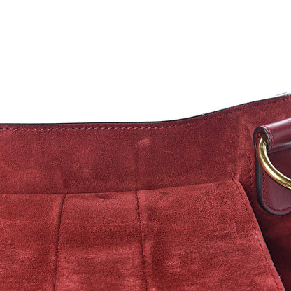 Chloe Suede Small Lexa Shoulder Bag Sienna Red 14 of 17