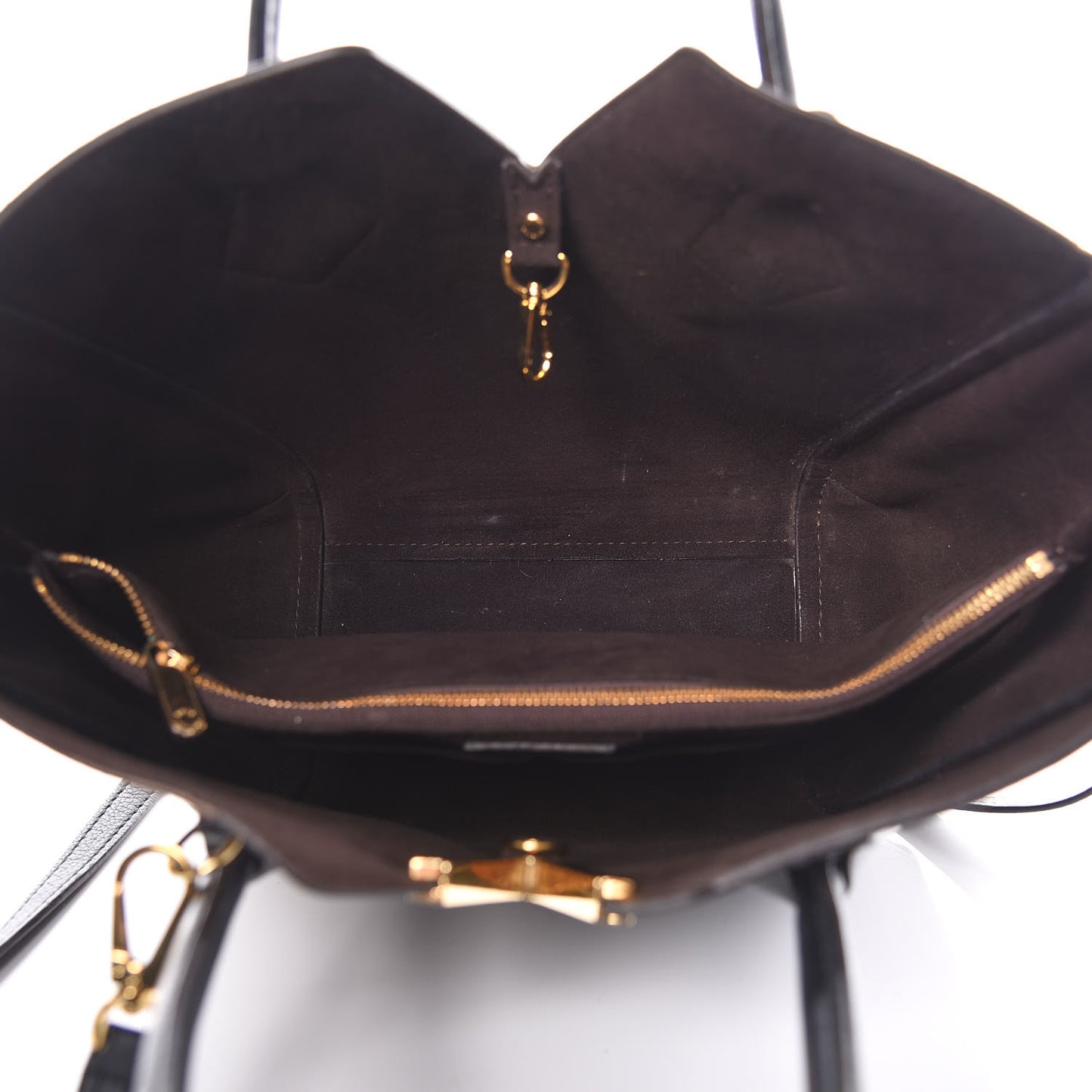 Calfskin Monogram Kimono Tote PM Black