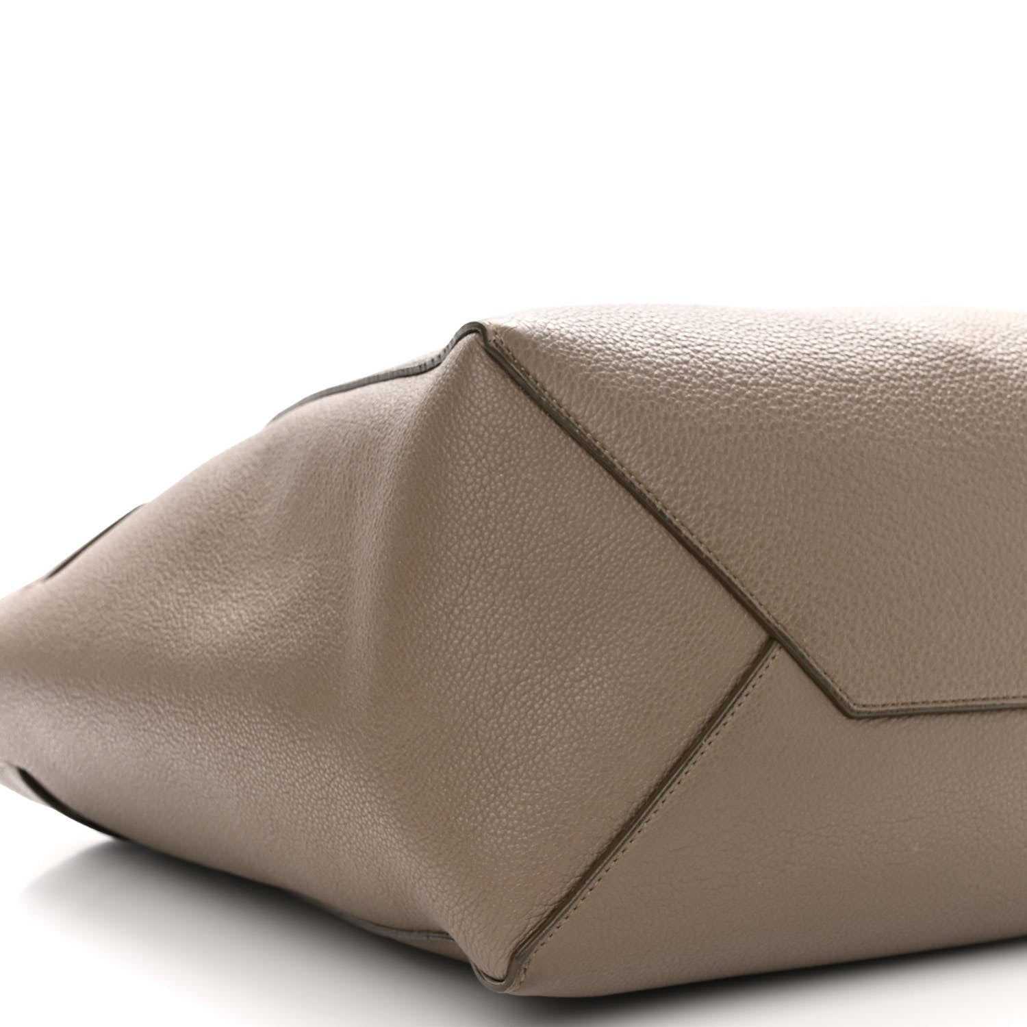 Celine Soft Grained Calfskin Small Belt Cabas Phantom Taupe 8 of 9