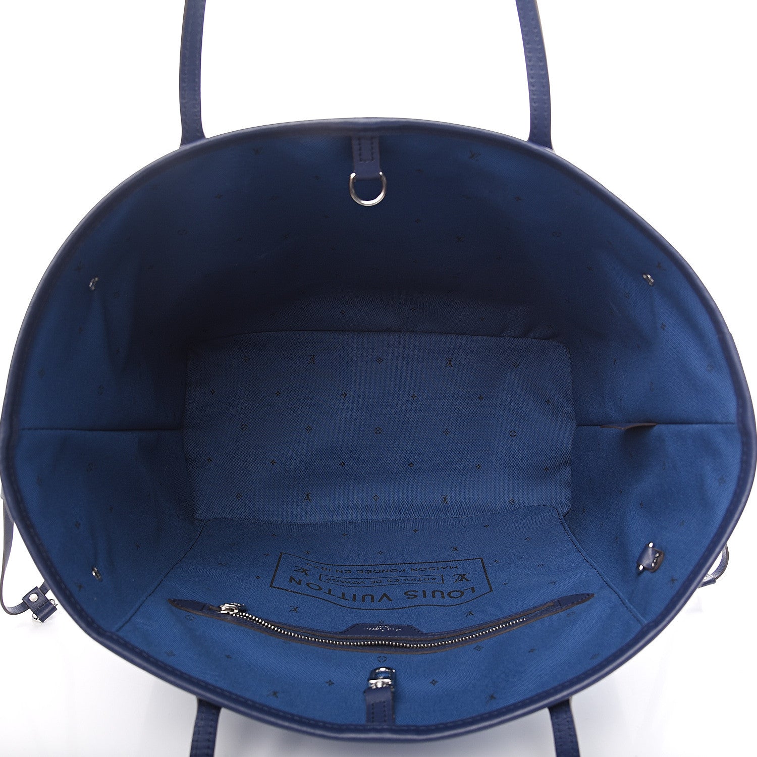 Louis Vuitton Monogram Escale Neverfull MM Blue 4 of 11