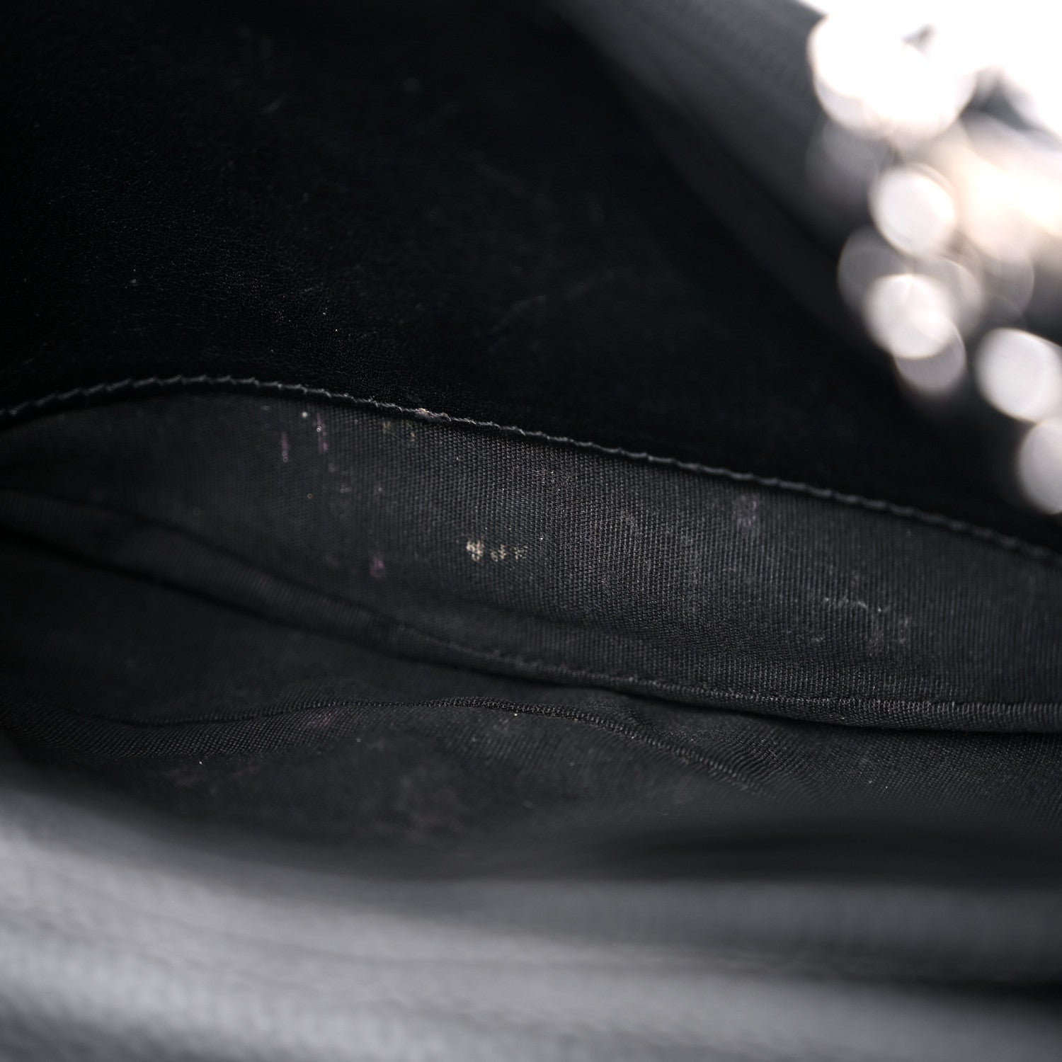 Chanel Caviar Half Moon Wallet On Chain WOC Black 12 of 12