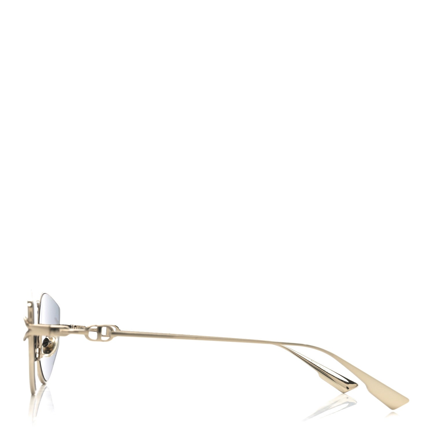 Christian Dior Metal Gipsy2 Sunglasses Gold 3 of 8