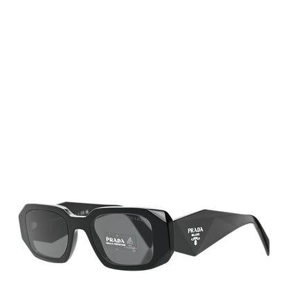 Prada Acetate Symbole Sunglasses SPR 17W Black 1 of 6