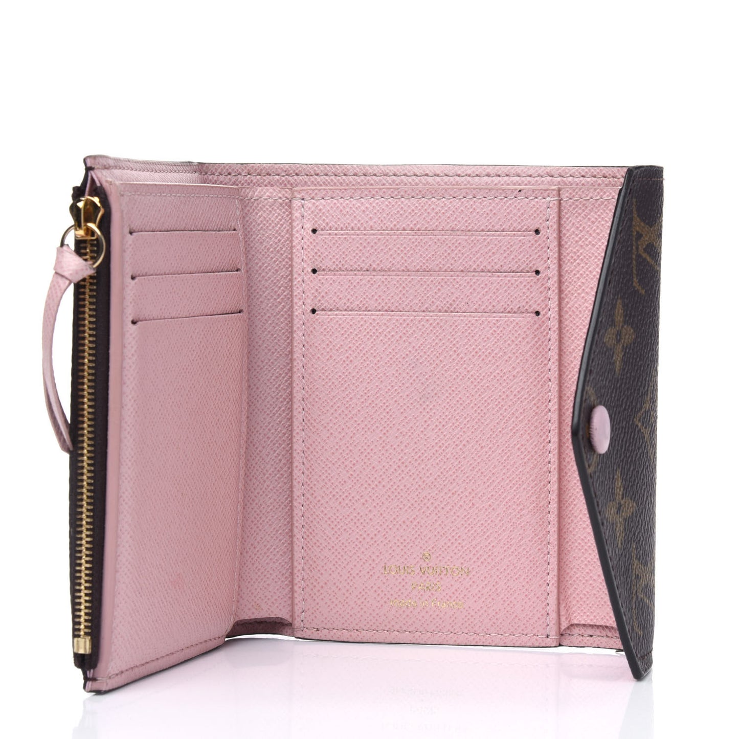 Monogram Victorine Wallet Rose Ballerine