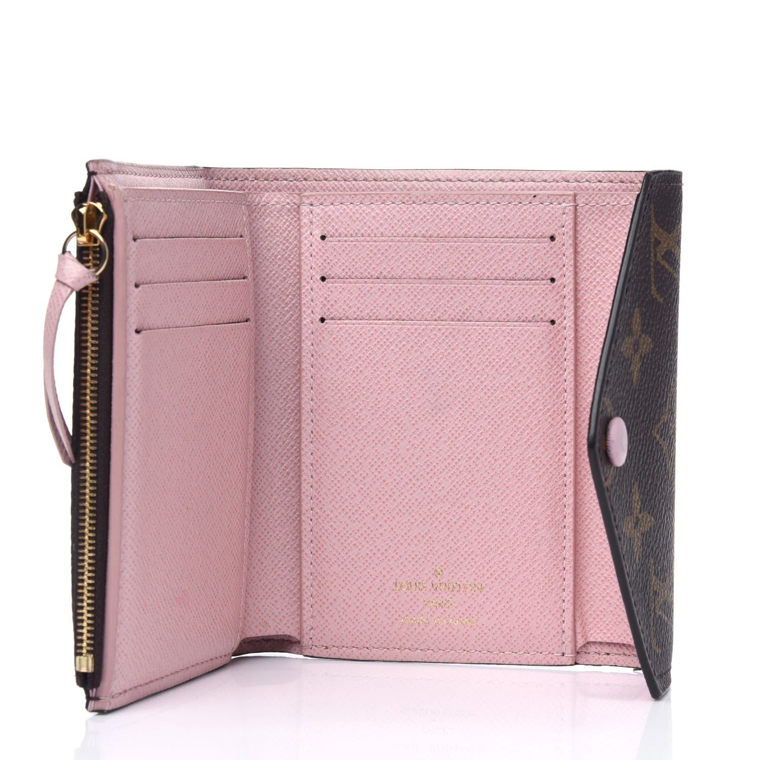 Louis Vuitton Monogram Victorine Wallet Rose Ballerine 3 of 4