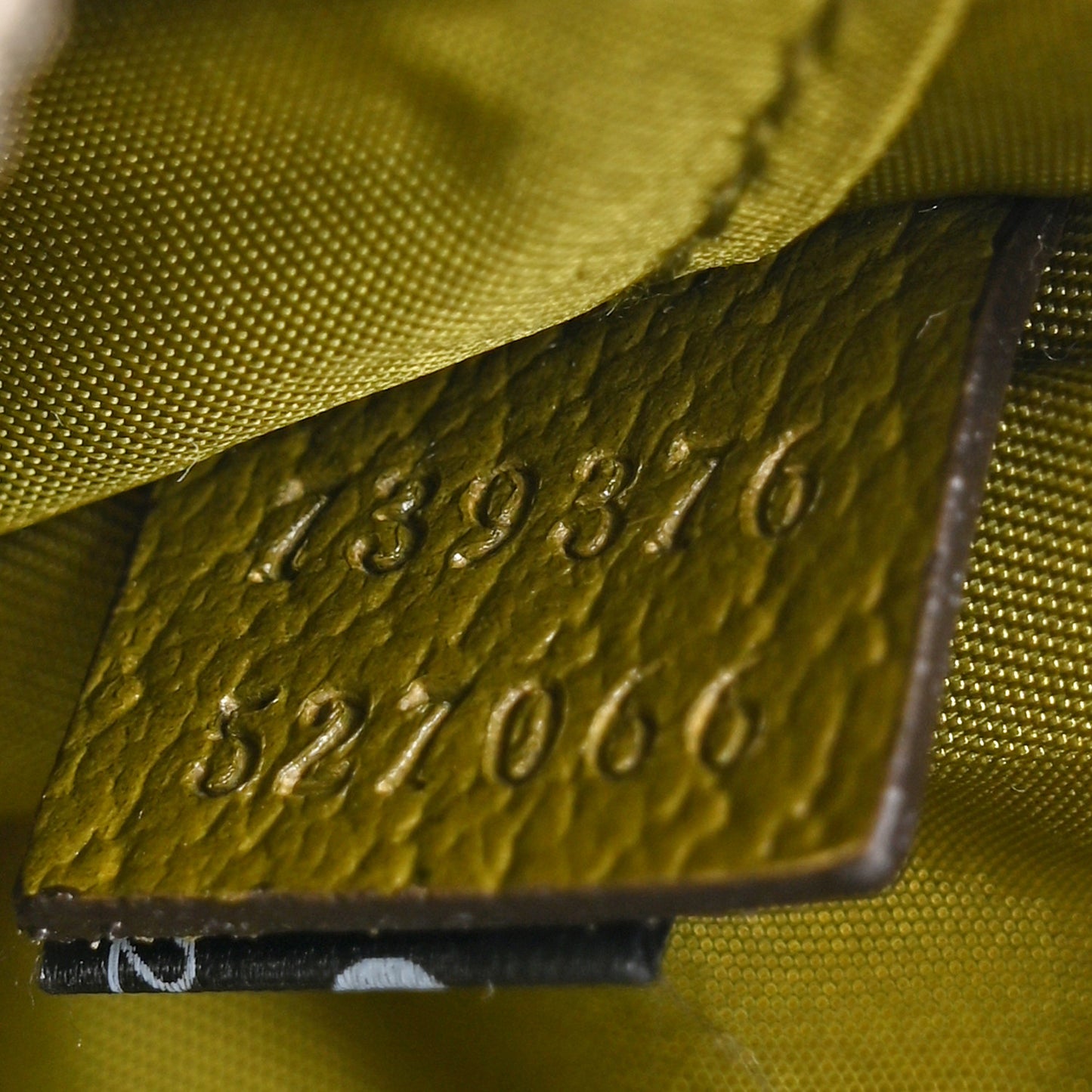 Econyl Nylon Monogram Off The Grid Large Belt Bag Green