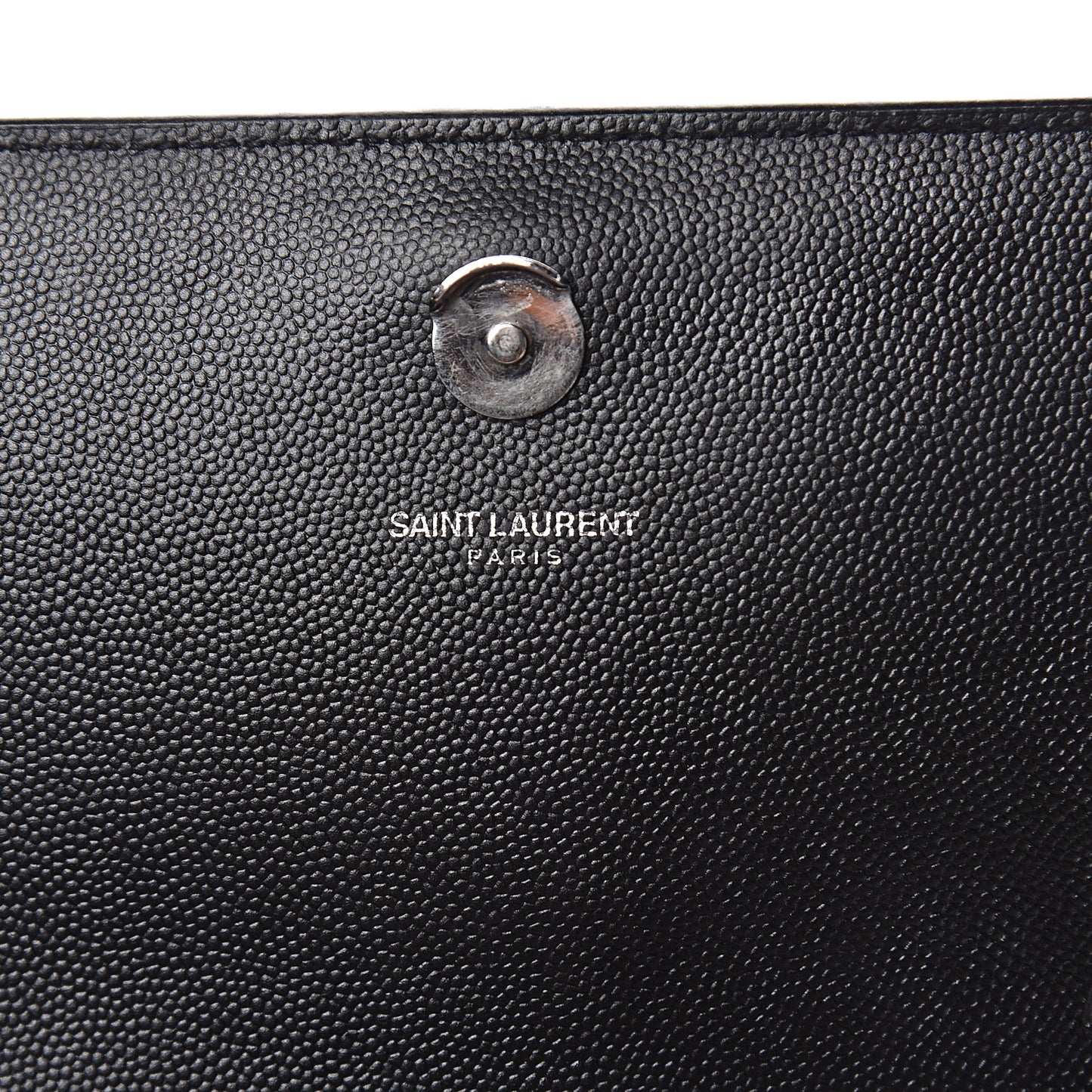 Grain De Poudre Medium Classic Monogram Kate Satchel Black