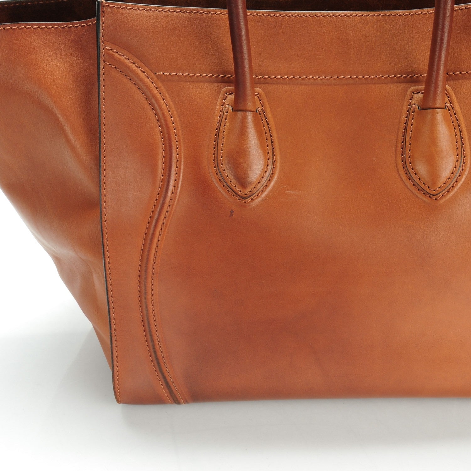 Celine Natural Calfskin Medium Phantom Luggage Tan 13 of 13