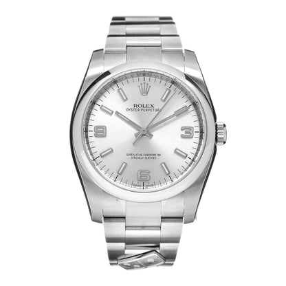Rolex Stainless Steel 36mm Oyster Perpetual Watch Silver 116000 1 of 10