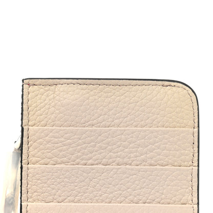 Christian Louboutin Calfskin Panettone Studded Zip Card Holder Ballerina Multicolor 6 of 9